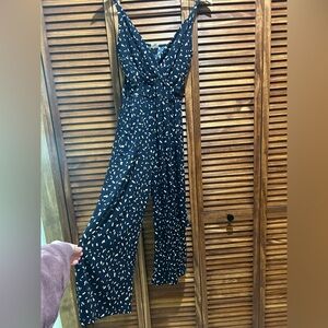Small dark blue jumpsuit
